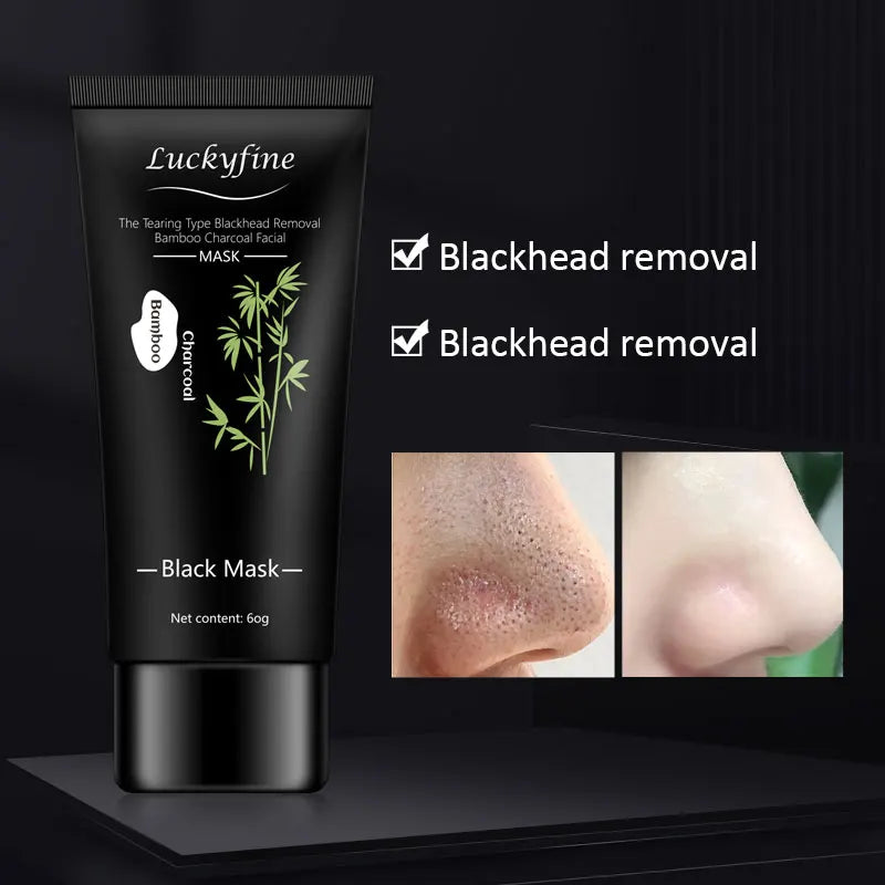 Masque facial au charbon de bambou