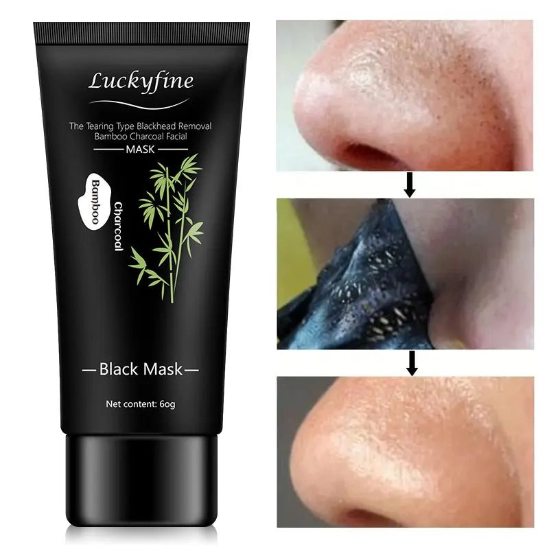 Masque facial au charbon de bambou