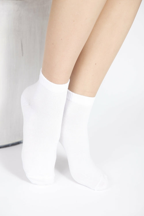 Sockettes en fibre de bambou pour femme